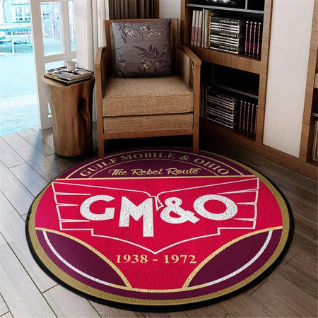 Gmo Living Room Round Mat Circle Rug Gm & O 04631