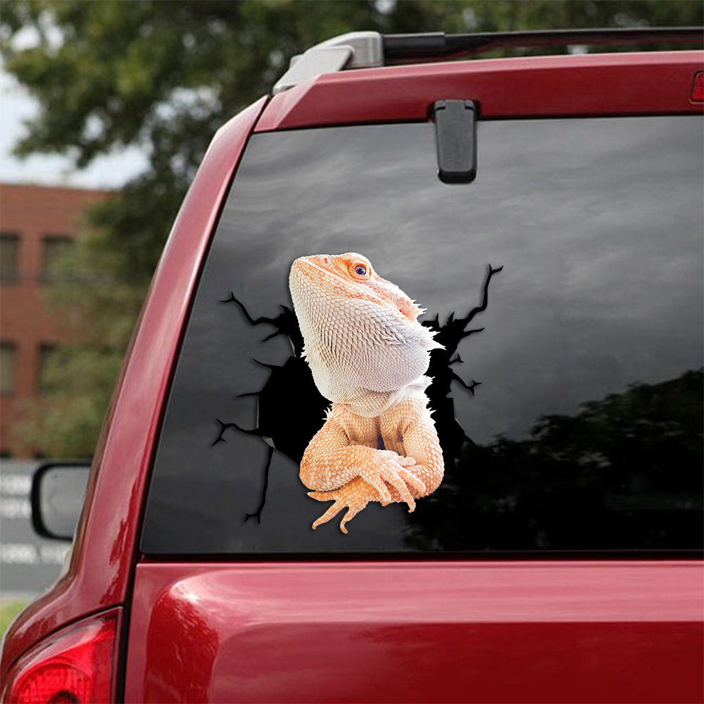 Bearded dragon shops car decal