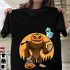 Bigfoot Halloween Pumpkin T Shirt K1819