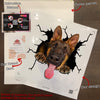 German Shepherd Crack Decal Ideas Happy Small Stickers Gifts For Teens