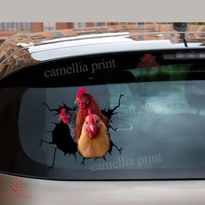 Chicken Crack Sticker For Car Lovely Custom Wall Decal Unique Birthday Gifts For Him