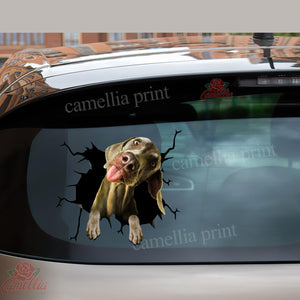 Weimaraner Dad Decal Cute A Custom Wall Decal Gifts For Dog Lovers