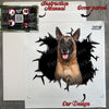 Securely packed Belgian Malinois decal package with included step-by-step instructions.