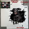 Protective shipping package containing the Black Lab decal with easy instructions.