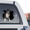 Boxer Dog decal featuring vibrant graphic artwork as a standalone product design.