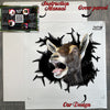 Protective mailing package displaying the clear goat decal with instructions