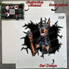 Unboxed Doberman Pinscher decal sticker alongside clear package instructions.