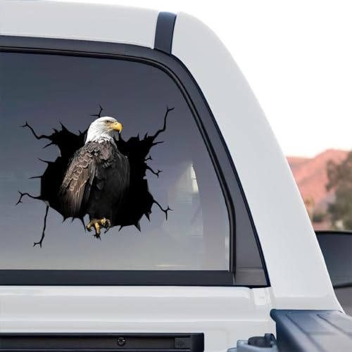 Detailed Eagle decal featuring bold graphic artwork in a standalone product design format.