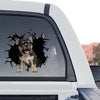 Clear standalone product design showcasing the detailed graphic artwork of a cute French dog.