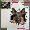 Securely packed German Shepherd decal package ready for gifting to pet enthusiasts.
