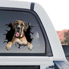 Vibrant Great Dane Bumper standalone product design printed on clear vinyl film.