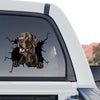 Clear gloss vinyl decal showcasing a standalone product design of a majestic Great Dane.
