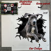 Unopened product package containing the Great Dane vinyl sticker with instructions.