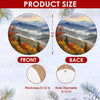 Product size chart diagram displaying three-inch dimensions and two-sided print details.