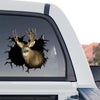 Standalone product design of the detailed dog vinyl decal graphic against a neutral background.