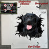 Carefully packed Labrador decal with clear package presentation and instructions.