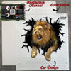 Carefully wrapped Lion Vinyl decal unboxed from its protective retail package.
