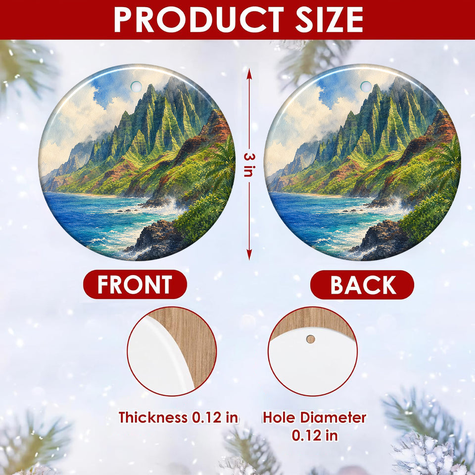 Dimensions and double-sided print details illustrated in a 3-inch size chart diagram.