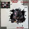Carefully wrapped product package containing the Newfoundland vinyl decal.