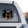 Detailed graphic Rottweiler standalone product design shown against a clean background.