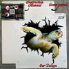 Protective cardboard package holding the transparent vinyl sea turtle decal.