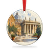 Vatican Museums ceramic ornament displayed on a clean white background with hanging ribbon.