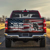 We Don' Know Them All But We Owe Them All Truck Tailgate Decal, Veteran Truck Decal, Soldier Kneeling Tailgate Decal, Veterans Day Gift