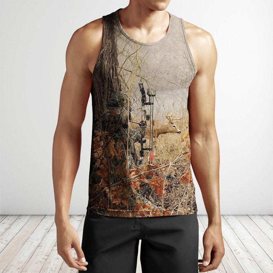 3D All Over Print Bowhunting Hoodie and Shirts