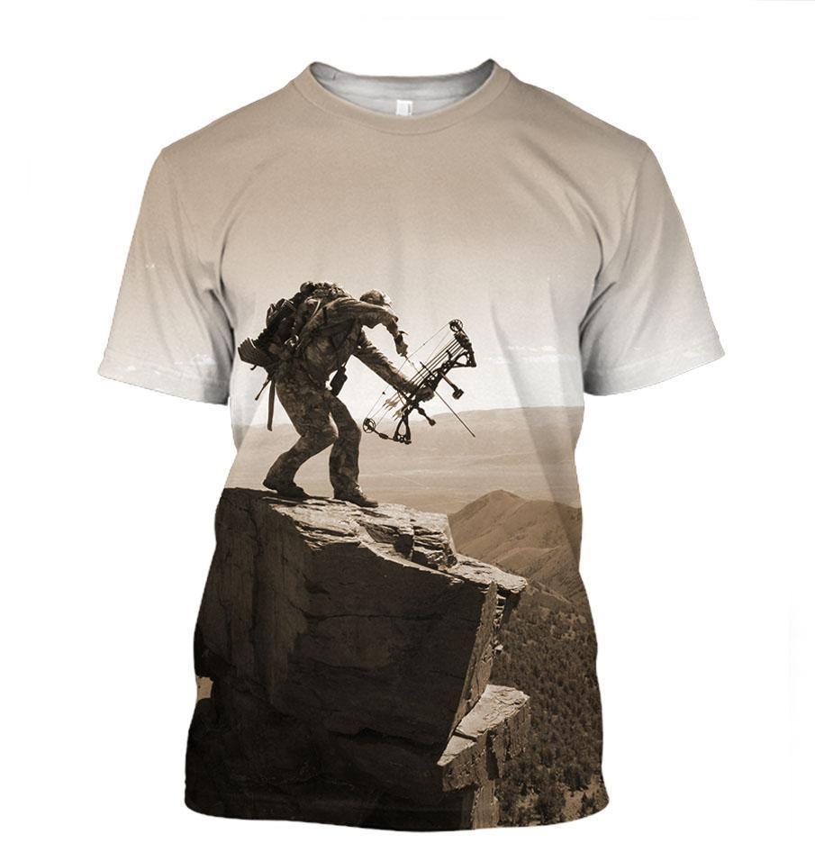 3D All Over Print Bowhunting Hoodie and Shirts