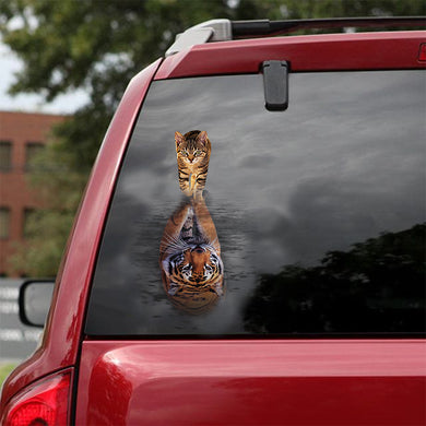 [sk0878-snf-tnt]-bengal-cat-sticker-cats-lover