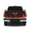 Fireman Helmet 2 Tailgate Wrap Window Decal Tailgate Wrap Stickers For Trucks
