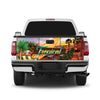 Tropical Tailgate Wrap Window Decal Tailgate Wrap Stickers For Trucks