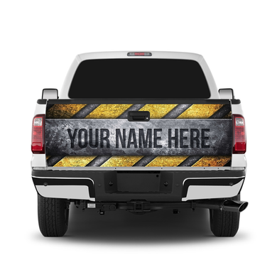 Personalized Name Plate Tailgate Wrap Decal Tailgate Sticker For Trucks