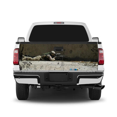 Military Sniper Tailgate Wrap Window Decal Tailgate Wrap Stickers For Trucks