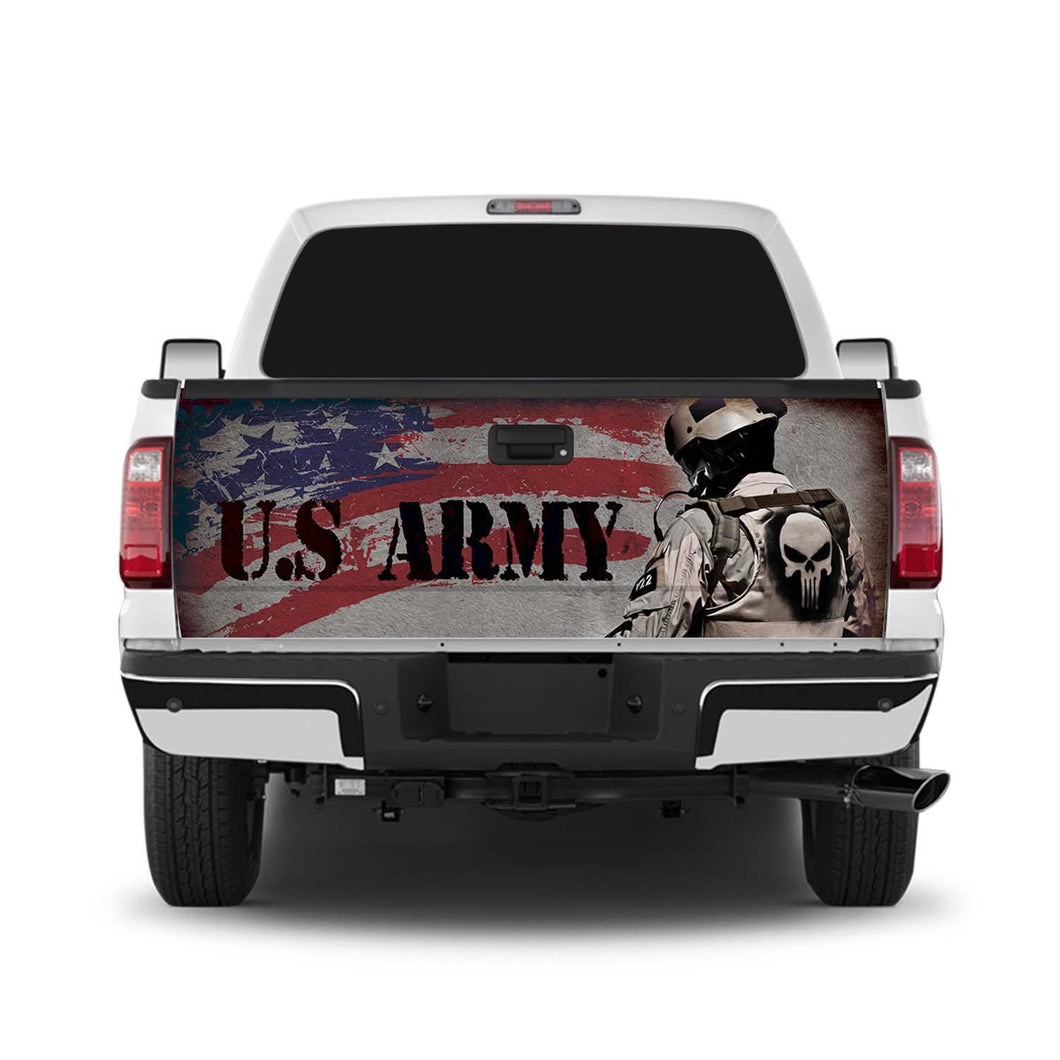Us Army 2 Tailgate Wrap Window Decal Tailgate Wrap Stickers For Trucks