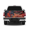 Fire Fighter Tailgate Wrap Window Decal Tailgate Wrap Stickers For Trucks