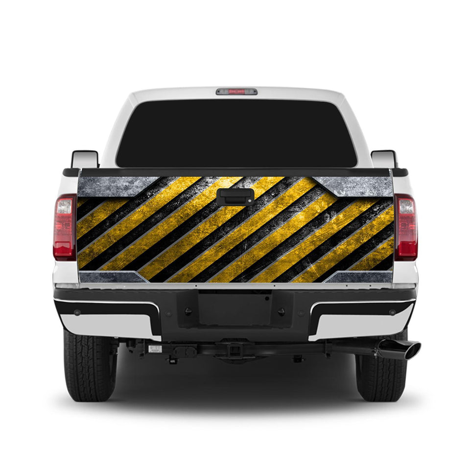 Steel Plate Tailgate Wrap Stickers For Trucks