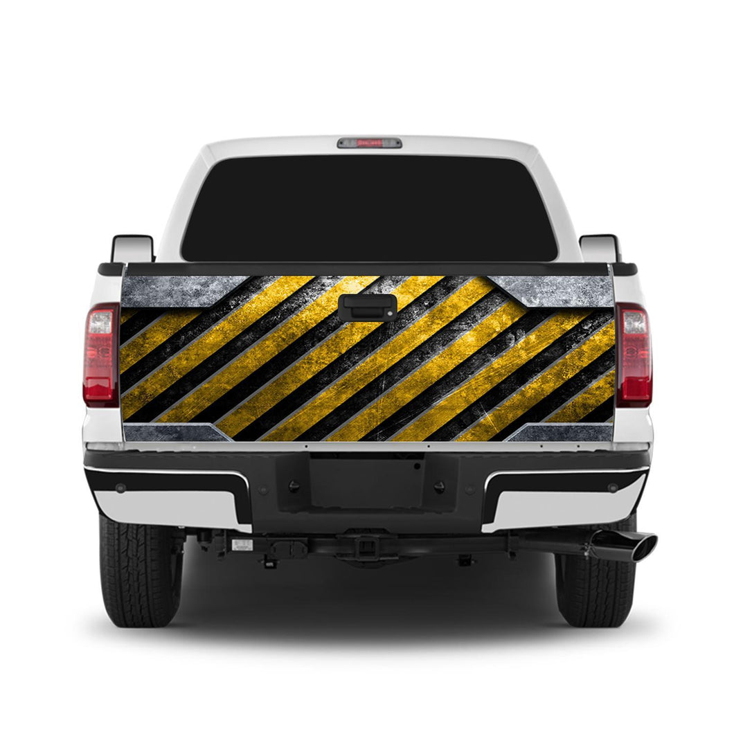 Steel Plate Tailgate Wrap Stickers For Trucks