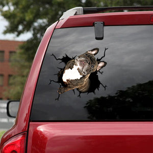 [th0796-snf-tpa]-frenchie-crack-car-sticker-dogs-lover