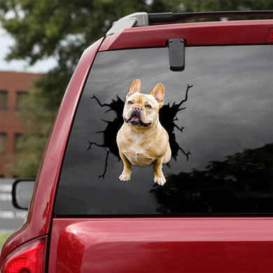 [th0799-snf-tpa]-frenchie-crack-car-sticker-dogs-lover