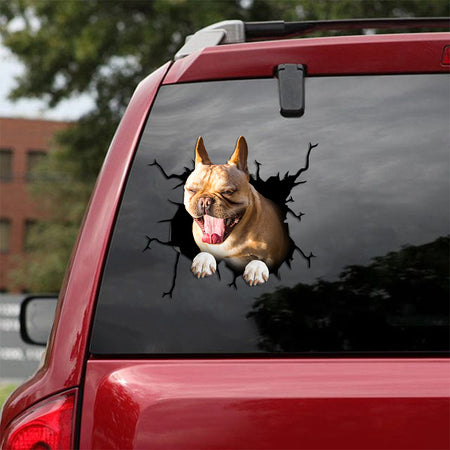 [th0800-snf-tpa]-frenchie-crack-car-sticker-dogs-lover