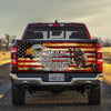 Thank You Proud Soldier truck Tailgate Decal Sticker Wrap Tailgate Wrap Decals For Trucks