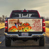 Fall For Jesus truck Tailgate Decal Sticker Wrap He Never Leaves Tailgate Wrap Decals For Trucks