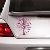 [sk1054-snf-lad]-tree-breast-cancer-awareness-car-sticker