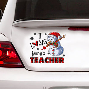 [sk1038-snf-tnt]-teacher-car-sticker-christmas
