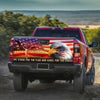 We Stand For The Flag And Kneel For The Cross truck Tailgate Decal Sticker Wrap Tailgate Wrap Decals For Trucks