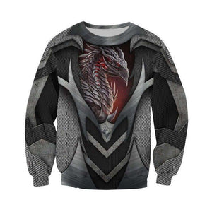 3D DRAGON ARMOR HOODIE NM050952