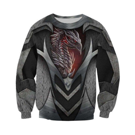 3D DRAGON ARMOR HOODIE NM050952