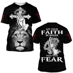 LET YOUR FAITH BE BIGGER ALL OVER PRINTED SHIRTS 191220