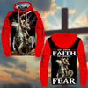 LET YOUR FAITH BE BIGGER THAN YOUR FEAR KNIGHT ALL OVER PRINTED SHIRTS